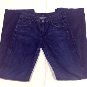 Citizens of Humanity High Rise Wide Leg Jeans